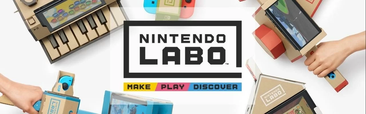 Com Nintendo Labo, Nintendo quer que voltemos a brincar
