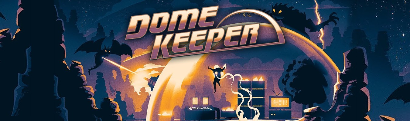 Collect resources by mining deeper and deeper while defending your base in Dome Keeper