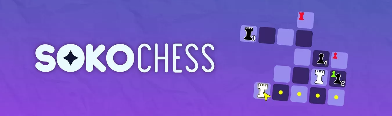 SokoChess - Game de quebra-cabeças minimalista que combina xadrez e sokoban foi lançado no Steam