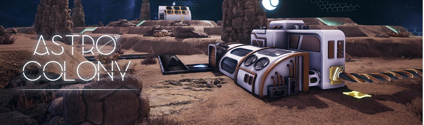Construa sua colônia espacial enquanto explora o espaço em Astro Colony