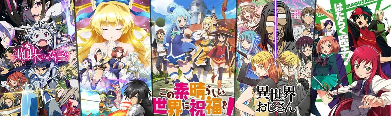 10 Animes Isekai mais engraçado ranqueados para você conferir!