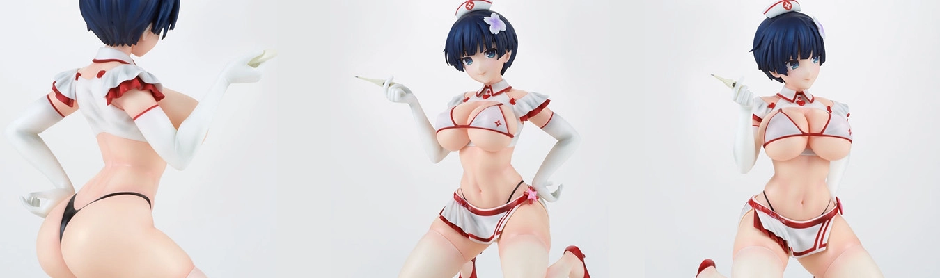 Yozakura from Shinobi Senran Kagura wins amazing and sexy nurse figure