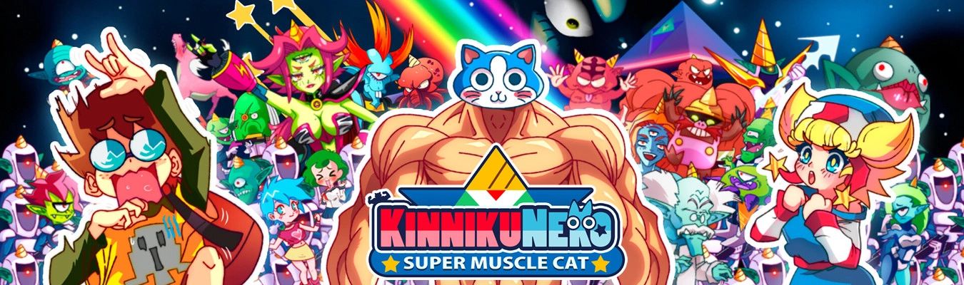 KinnikuNeko: SUPER MUSCLE CAT - Control a bodybuilder cat fighting skills!