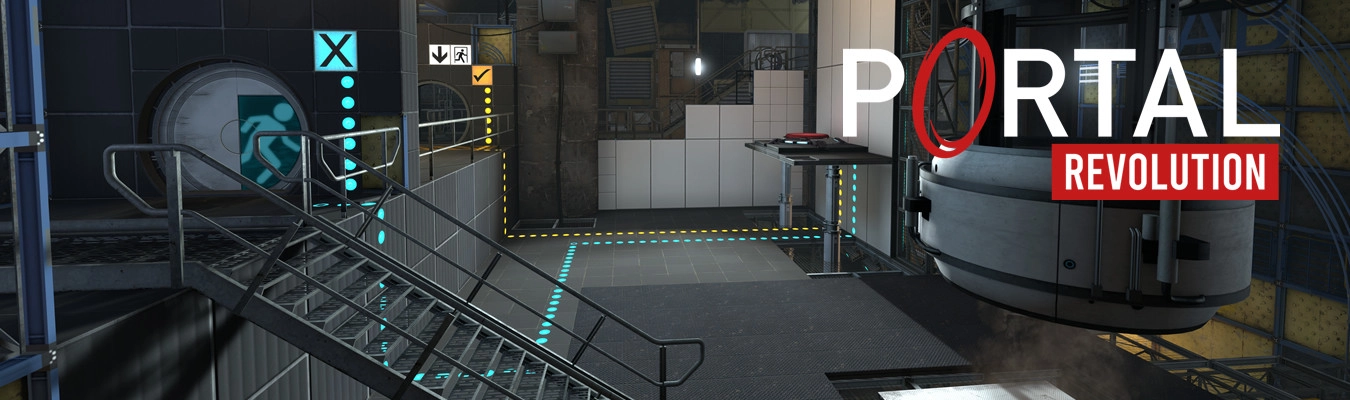 Portal: Revolution - Free fan-made MOD adds 8 hours of gameplay to Portal 2
