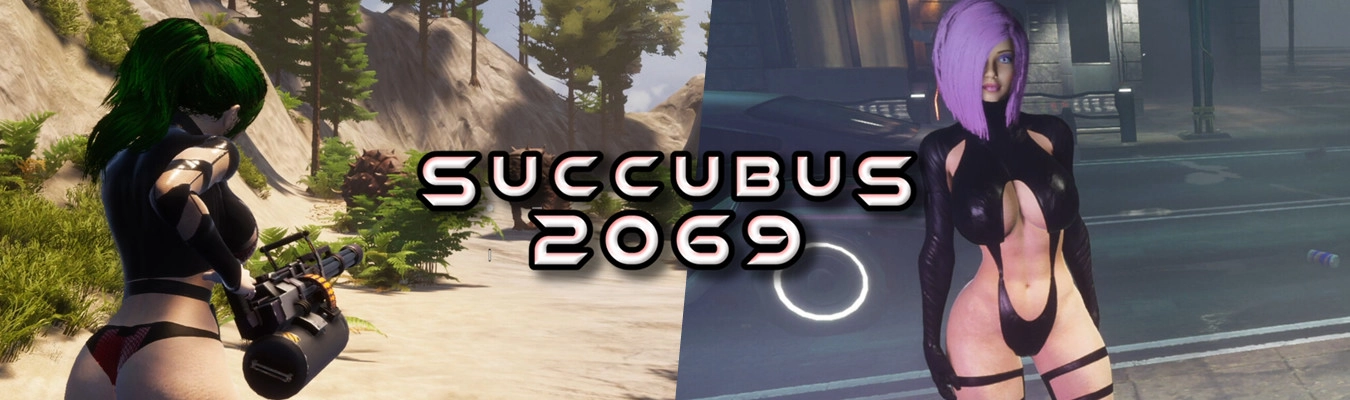 Succubus 2069 jogo de tiro sensual de ação e aventura será lançado em julho para PC via Steam