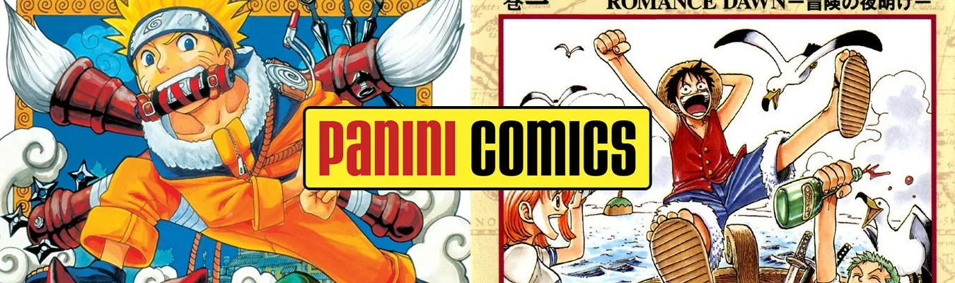 Mangás de Naruto e One Piece serão lançados em formato digital pela editora Panini