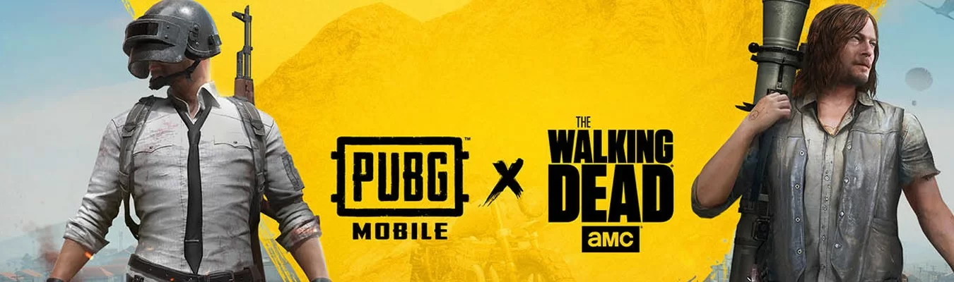 PUBG Mobile anuncia parceria com The Walking Dead