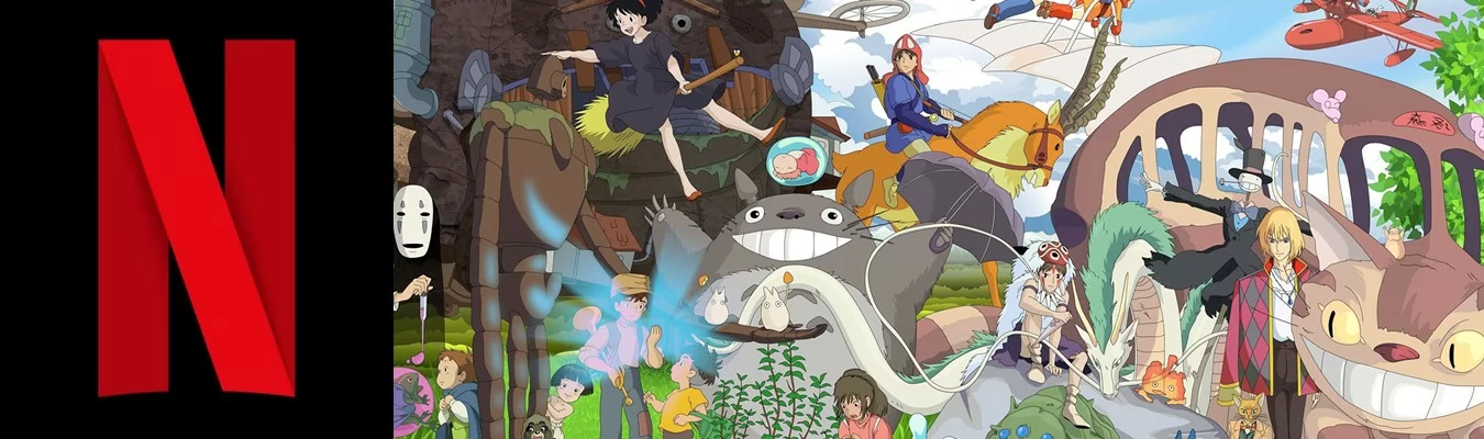 Netflix adicionará 21 filmes do Studio Ghibli ao catálogo