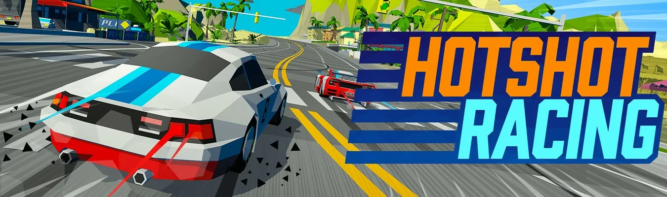 Game de corrida Hotshot Racing trás o ar dos arcardes com jogabilidades atuais para PC e Consoles