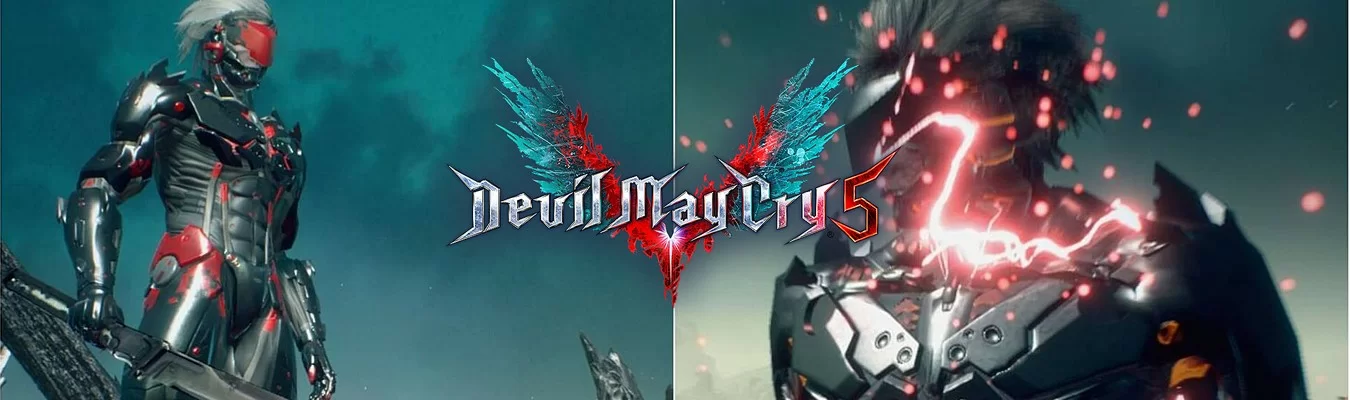Mod adiciona Raiden de Metal Gear Rising em Devil May Cry 5