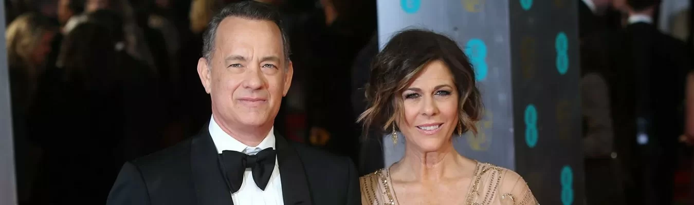 Tom Hanks e sua mulher, Rita Wilson, estão com o novo coronavírus